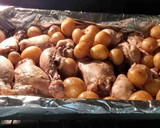 Foto del paso 10 de la receta: Pollo a la sangría o al refresco de uva 🌺