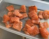 Une image de l'étape 5 de Trio de poissons marinés à la plancha.