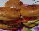 Foto langkah ke 5 dari resep Egg burger cheese rumahan.