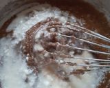 A picture of step 8 of Chocolate mocha rosemary cake.