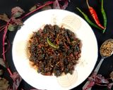 পাঁচ ফোঁড়ন দিয়ে লাল শাক রেসিপির ধাপ 2 ছবি