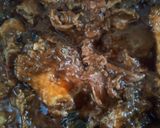 Gambar langkah 9 resipi Daging Gulai Kawah Kelantan.