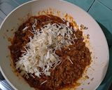 Foto langkah ke 3 dari resep Spaghetti Brulee / Spaghetti Panggang.