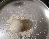 A picture of step 7 of Sesame balls.
