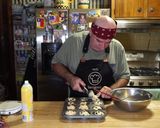 A picture of step 5 of Blueberry Muffins.