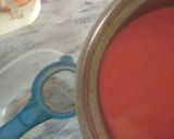 A picture of step 4 of HomeMade Pink Ice cream.