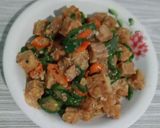 Foto langkah ke 5 dari resep Oseng Tempe Cabe Hijau.