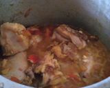 A picture of step 3 of Chicken with tomato.