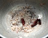 A picture of step 3 of Laal saag sabji.