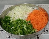 A picture of step 1 of Veg Potli.