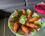 Hình bước làm 2 của món Tôm càng rim