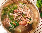 Hình bước làm 2 của món Bạch tuộc nhúng mẻ siêu ngon cực dễ làm 😋