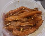Foto langkah ke 2 dari resep Tuna rol bumbu kacang menu diet.