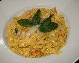 Foto del paso 6 de la receta: Fettuccine con burrata