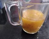 A picture of step 2 of Imlee aloo bukhara chutney.
