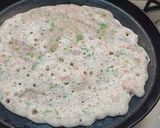 A picture of step 3 of Whole ragi uthappam.