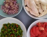 Une image de l'étape 2 de Poulet basquaise à ma façon.