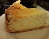A picture of step 5 of German cheesecake.