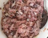 Hình bước làm 1 của món Mực nhồi chiên mắm