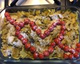 Une image de l'étape 6 de Gratin de poireaux et fenouil aux tomates cerises et parmesan.