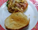รูปขั้นตอนการทำที่ 5 ของ เบอร์เกอร์ไข่คน ใส่แฮมไก่