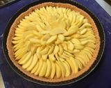 Une image de l'étape 6 de Maxi tarte pommes pralines roses (pâte brisée épeautre lait pralines roses).