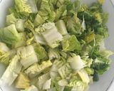 Foto del paso 1 de la receta Ensalada con pollo empanado con avena