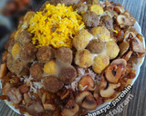 عکس مرحله 1 از دستور عدس پلو با کوفته قلقلی 🌸