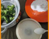 Foto langkah ke 2 dari resep Brokoli Goreng Tepung.
