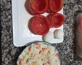 Foto del paso 3 de la receta: Tomates rellenos con Mayonesa de ave casera!!!2 recetas en una😋