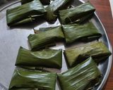 Foto langkah ke 5 dari resep Sumping waluh / nagasari labu kuning.
