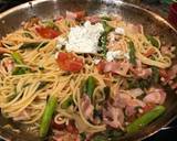 Easy Creamy Bacon, Asparagus, Tomato Pasta with Boursin (or Cream Cheese) recipe step 5 photo