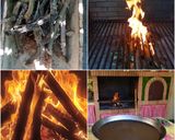 Foto del paso 2 de la receta Arroz de Galeras y Alcachofas en fuego de leña