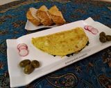 عکس مرحله 1 از دستور املت اسفناج