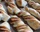Drożdżowe zawijańce z orzechami I cynamonem krok przepisu 3 zdjęcie