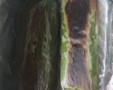 Foto langkah ke 7 dari resep Nasi bakar ikan tongkol basah bayam kemangi🐟🥦🥒🌶.