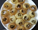 A picture of step 9 of Paani puri.
