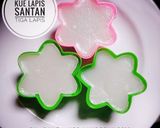 Foto langkah ke 5 dari resep Kue Lapis Santan Tiga Lapis.