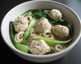 A picture of step 3 of Chicken Balls.