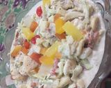 A picture of step 4 of Russian salad.