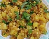 A picture of step 9 of Sabudana Khichadi.