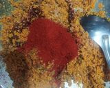 A picture of step 3 of Glueberry khatta pickle.