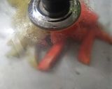 A picture of step 4 of Tawa fry vegetables.