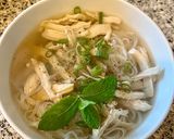 Hình bước làm 5 của món Phở Ức Gà Cho Ngày Bận Rộn