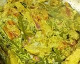 A picture of step 3 of Pui Saager Chorchori With Fish Heads.