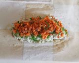 Une image de l'étape 5 de Papillottes de Bar au Riz.