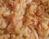 A picture of step 2 of Macaroni roll.