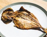 A picture of step 5 of Japanese semi-dried horse mackerel.