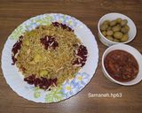 عکس مرحله 1 از دستور دمی باقالی پلو با مرغ🌺