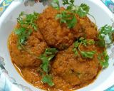 A picture of step 12 of Lauki Kofta Curry.